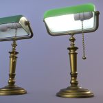 Banker’s Lamp – For Sale
