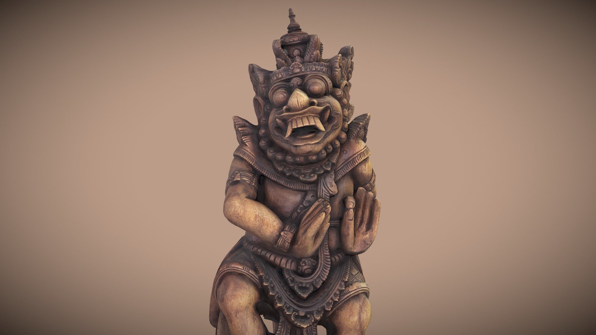 Barong – Bali Statue (photogrammetry)