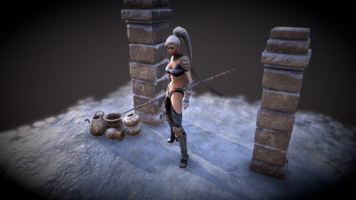 bei character 3d model