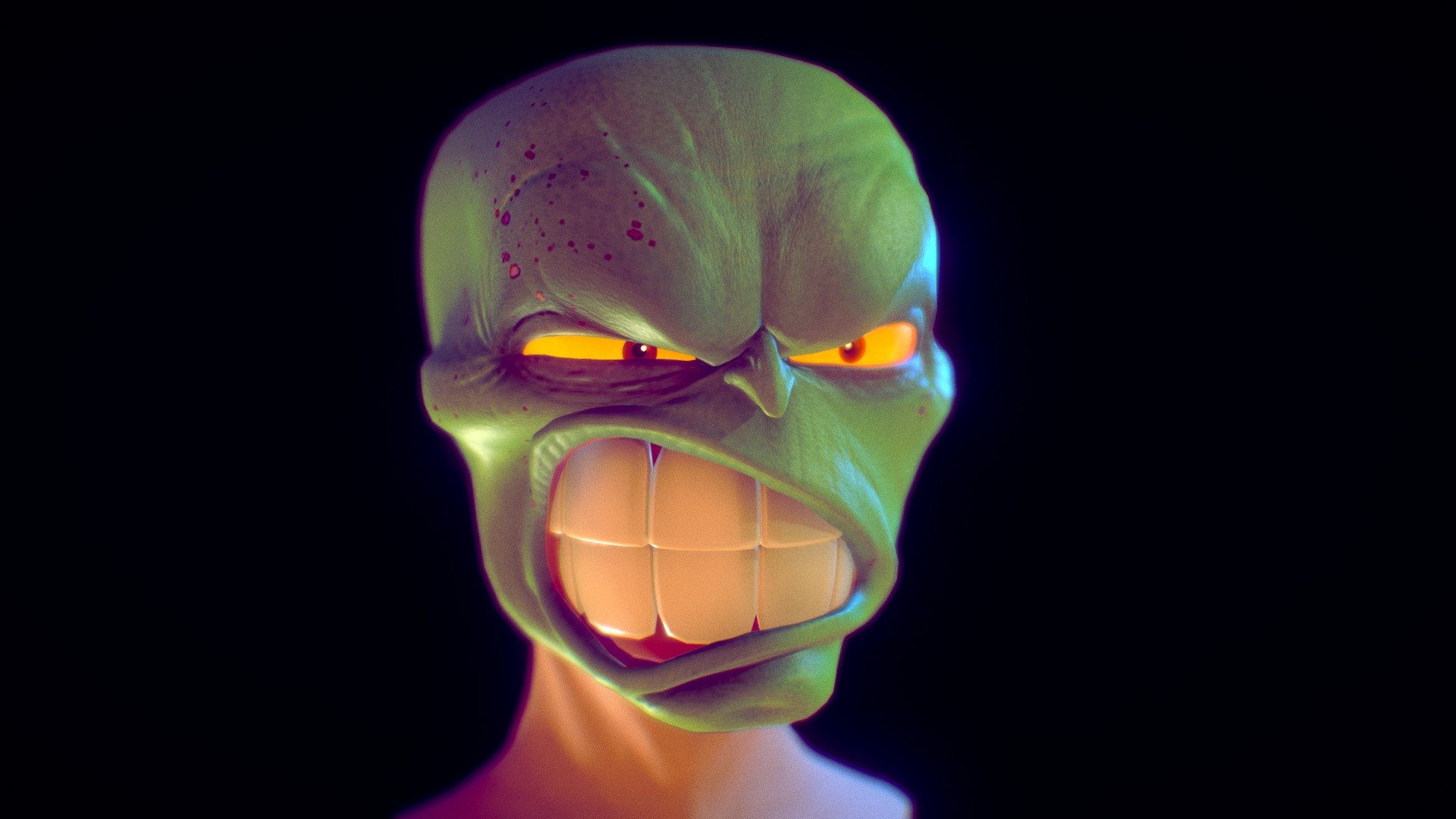 Big Head (The Mask) – 3D Portrait