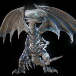 Blue Eyes White Dragon 3D Print Version.