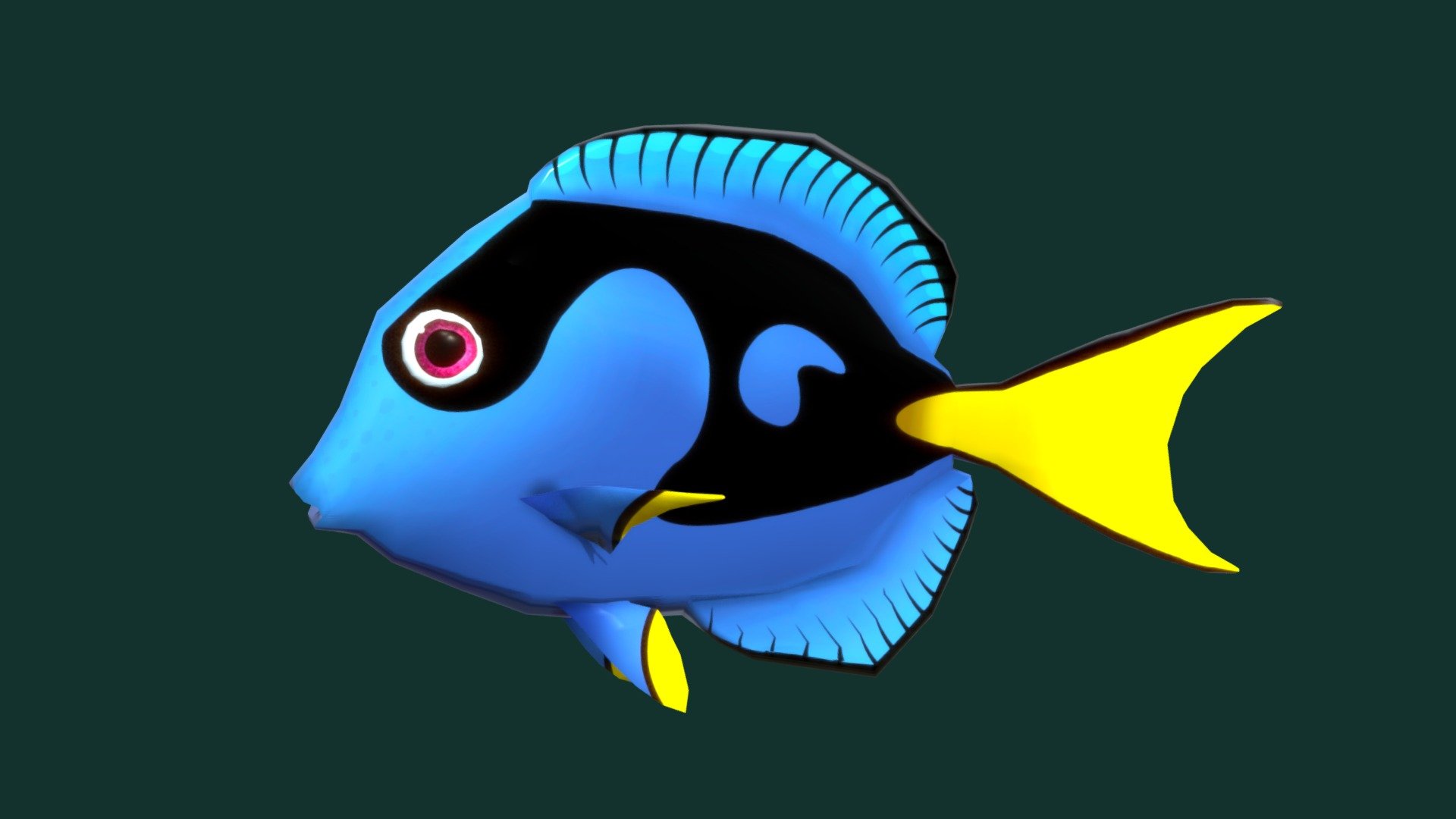 Blue Tang Fish