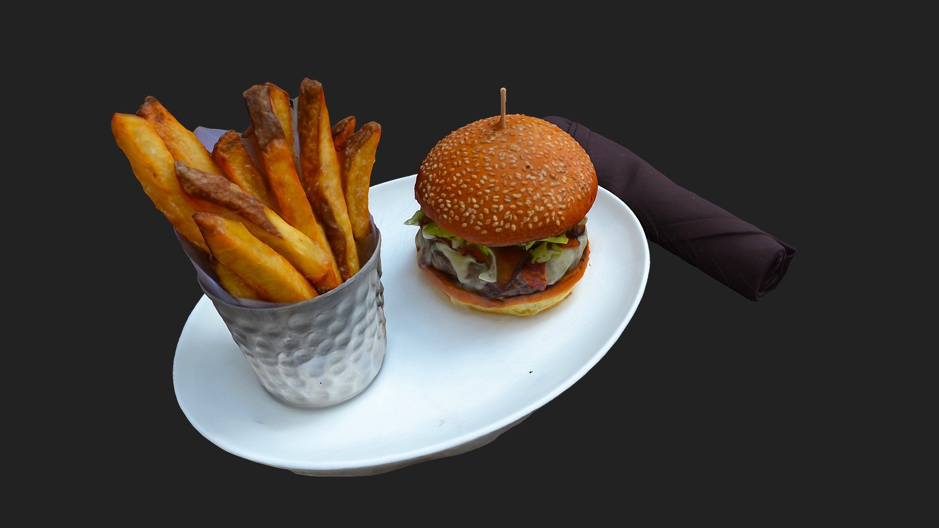 BURGER 3D MODEL