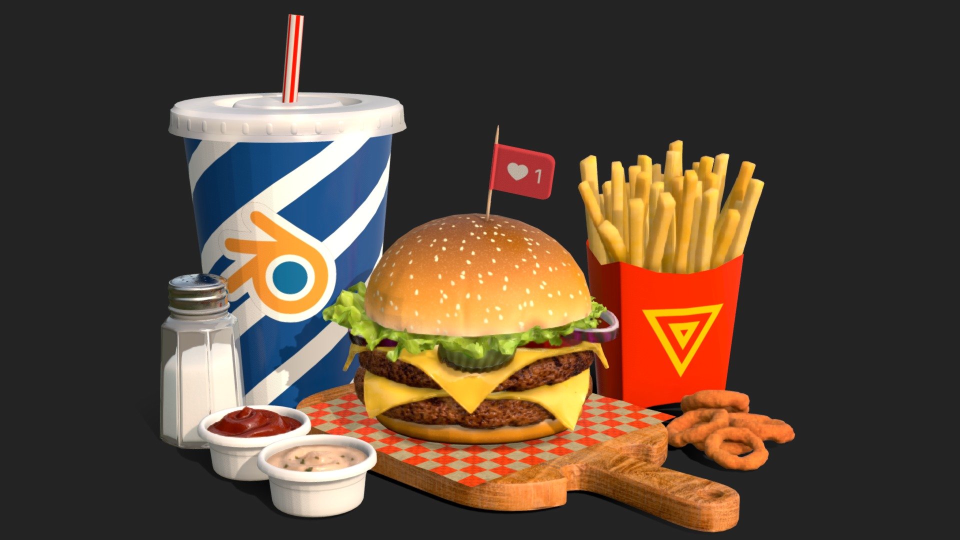 Burger Combo B28