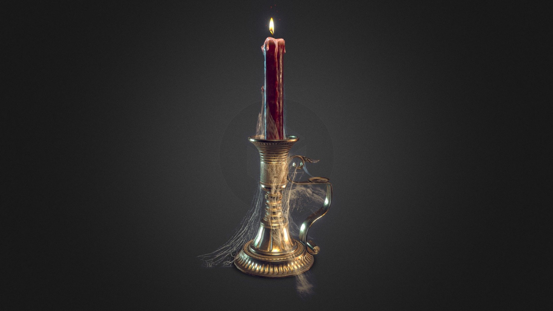 Candle DEMO Sketchfab (tuto available)