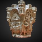 capitel de no sant pere de rodes 3d model