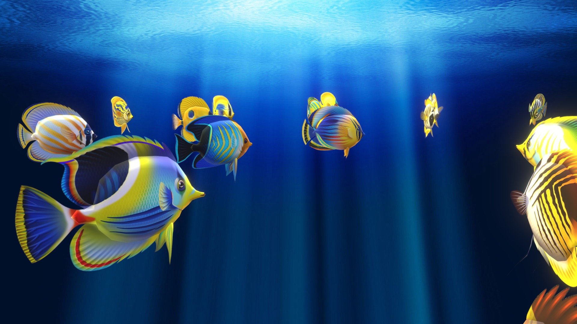 Cartoon Butterflyfish
