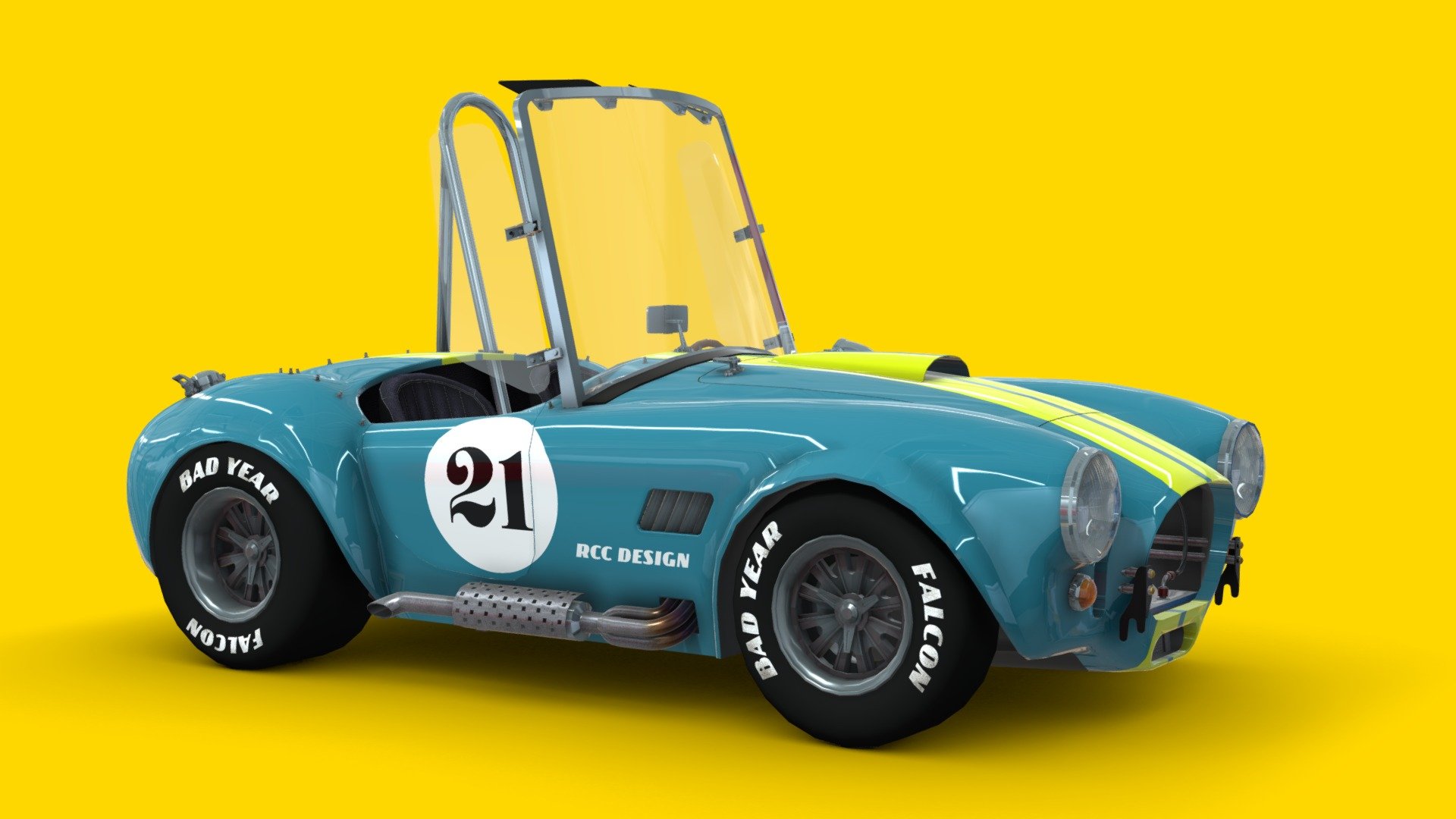 Cartoon Car Kobra