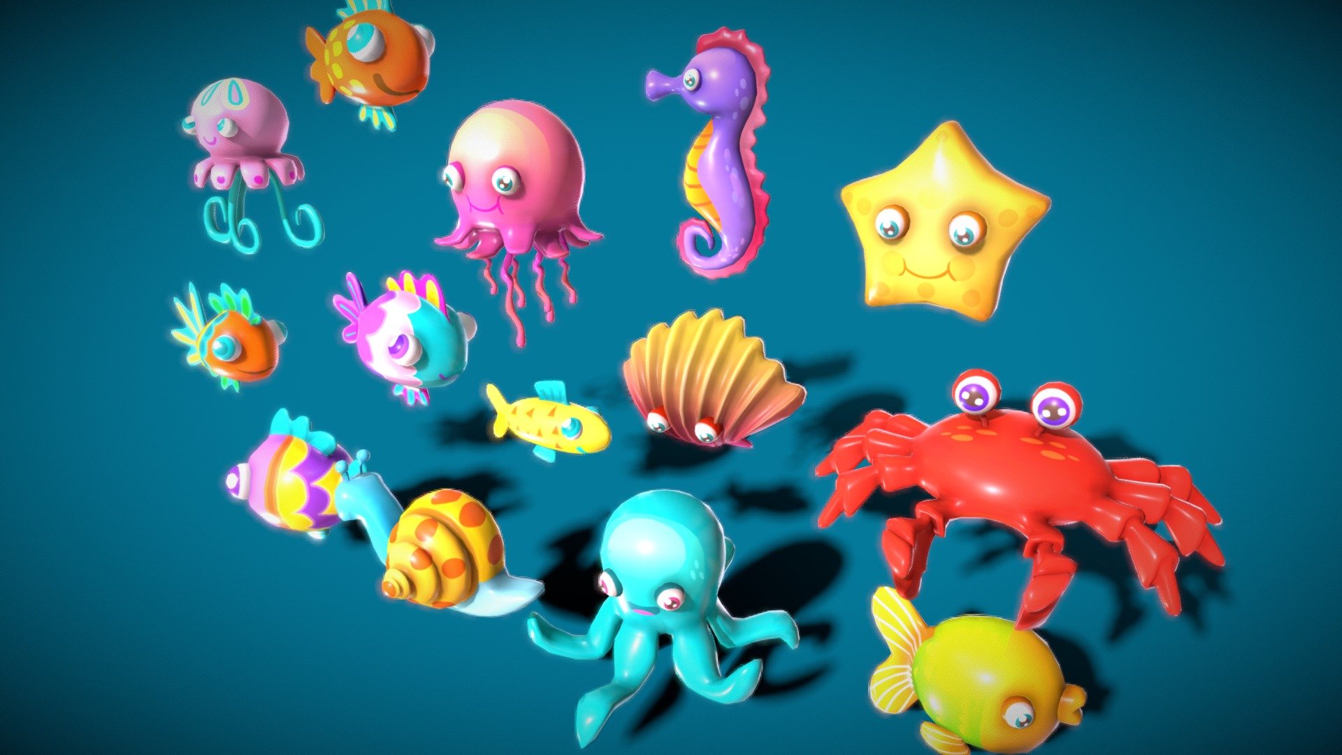 Cartoon Fish3