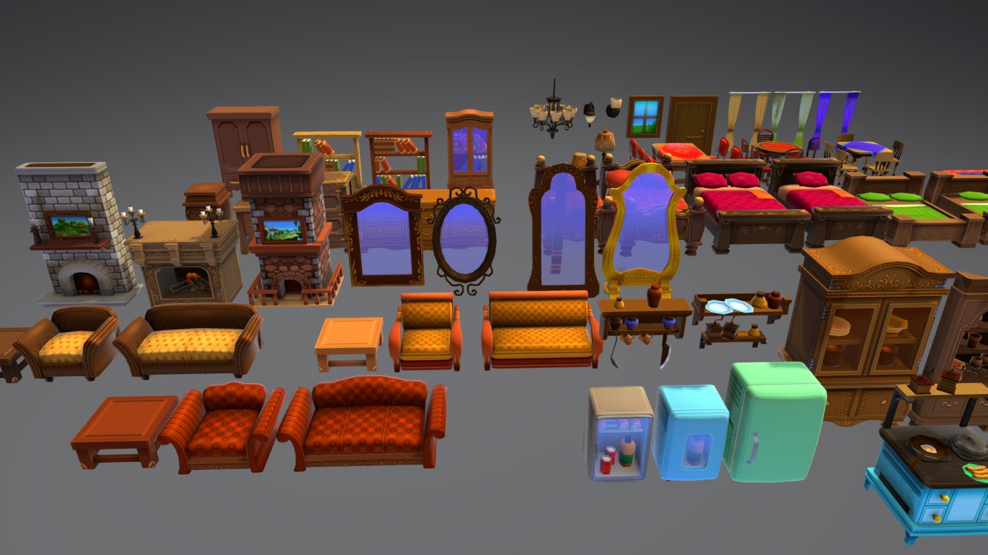 Cartoon Interior