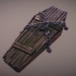 Chained Coffin