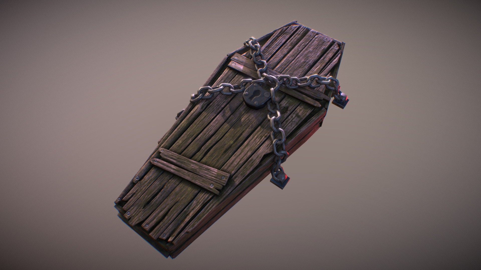 Chained Coffin
