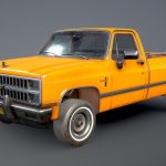 Chevrolet C10 Silverado 1982 Orange