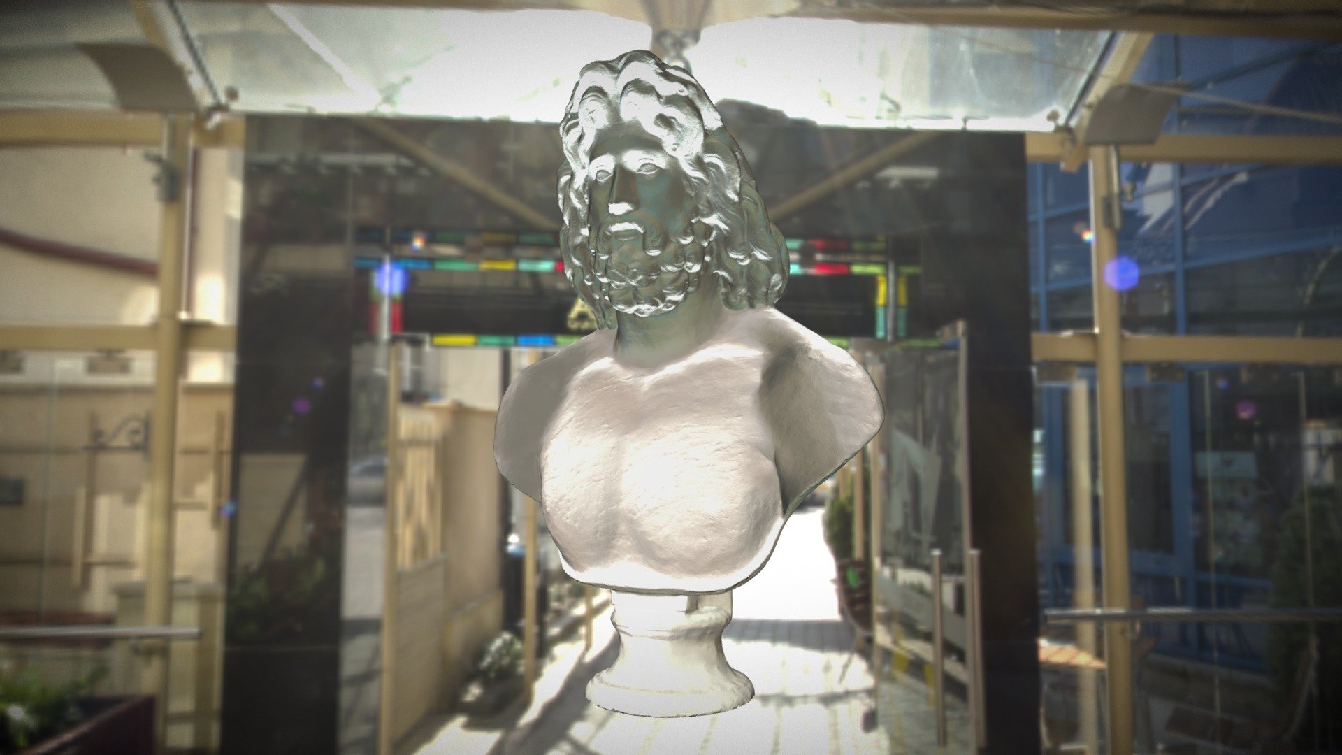 #CHRemixChallenge – Colossal Marble Bust of Zeus