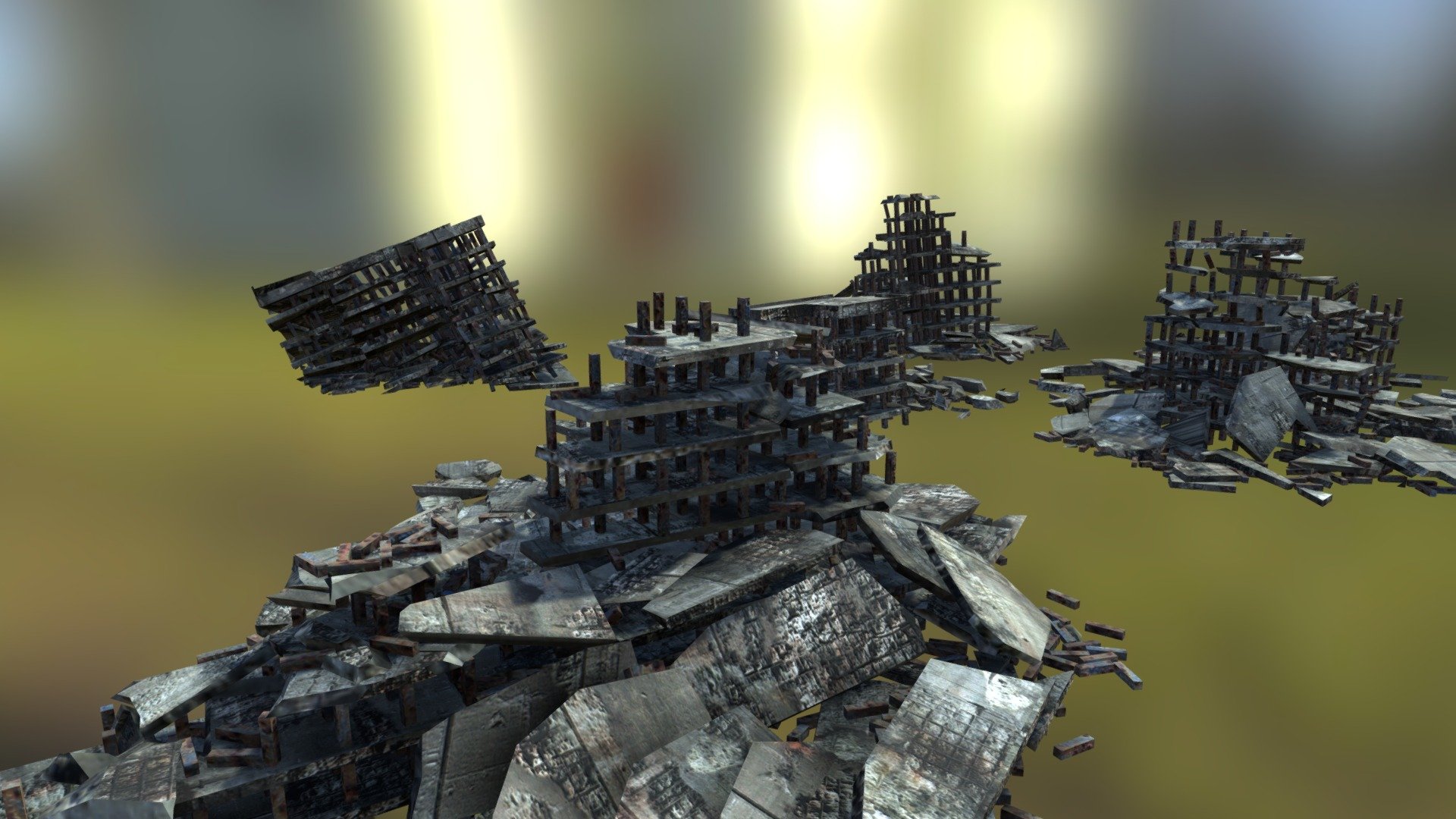 City Ruins Environment
