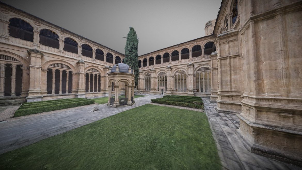 cloister of the kings photogrammetry scan 3d model