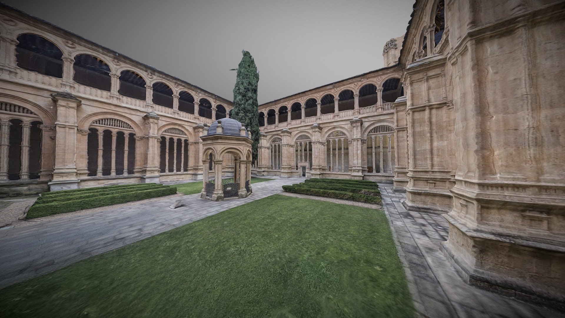 Cloister of the Kings – photogrammetry scan