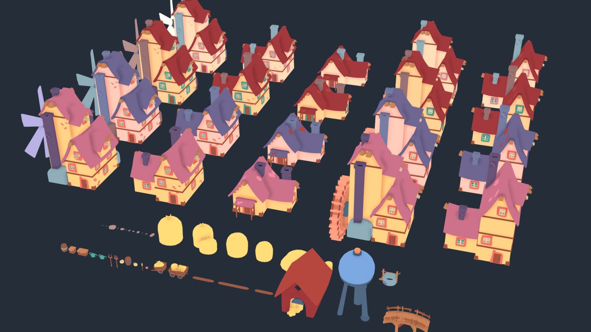Country Village Kit