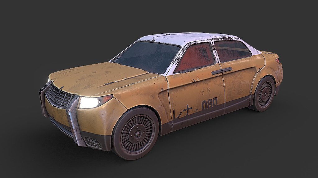 Cyberpunk Civilian Car