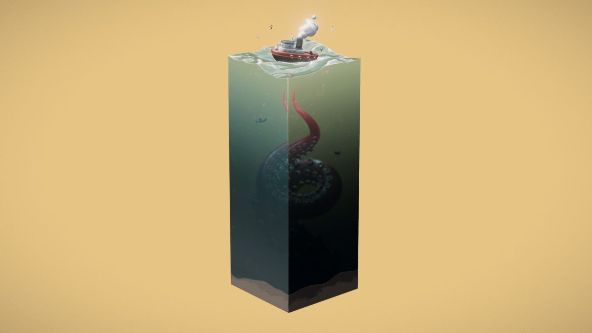 death from below 3d model