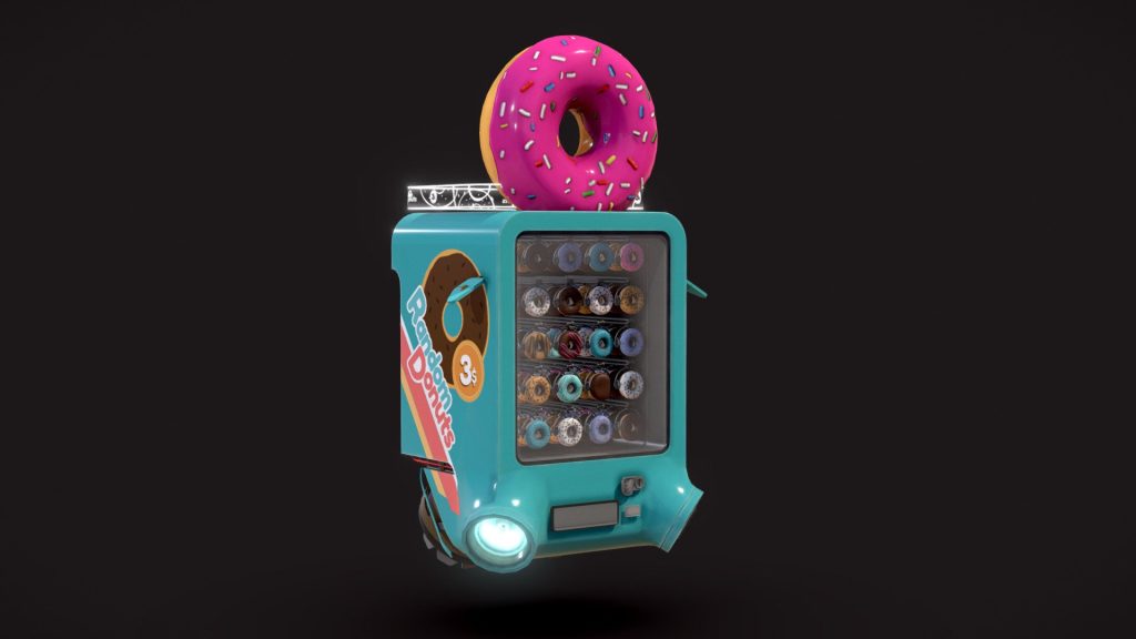 Donut Vending Machine deep3dsea