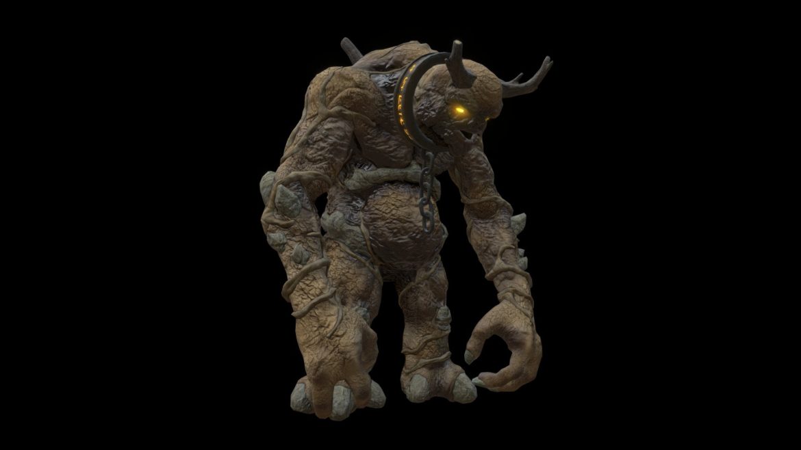 earth titan 3d model