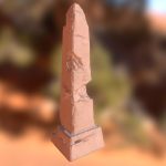 Egyptian Obelisk – Extreme Damaged
