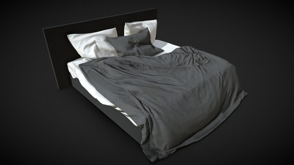 enlight furniture bed 3d model