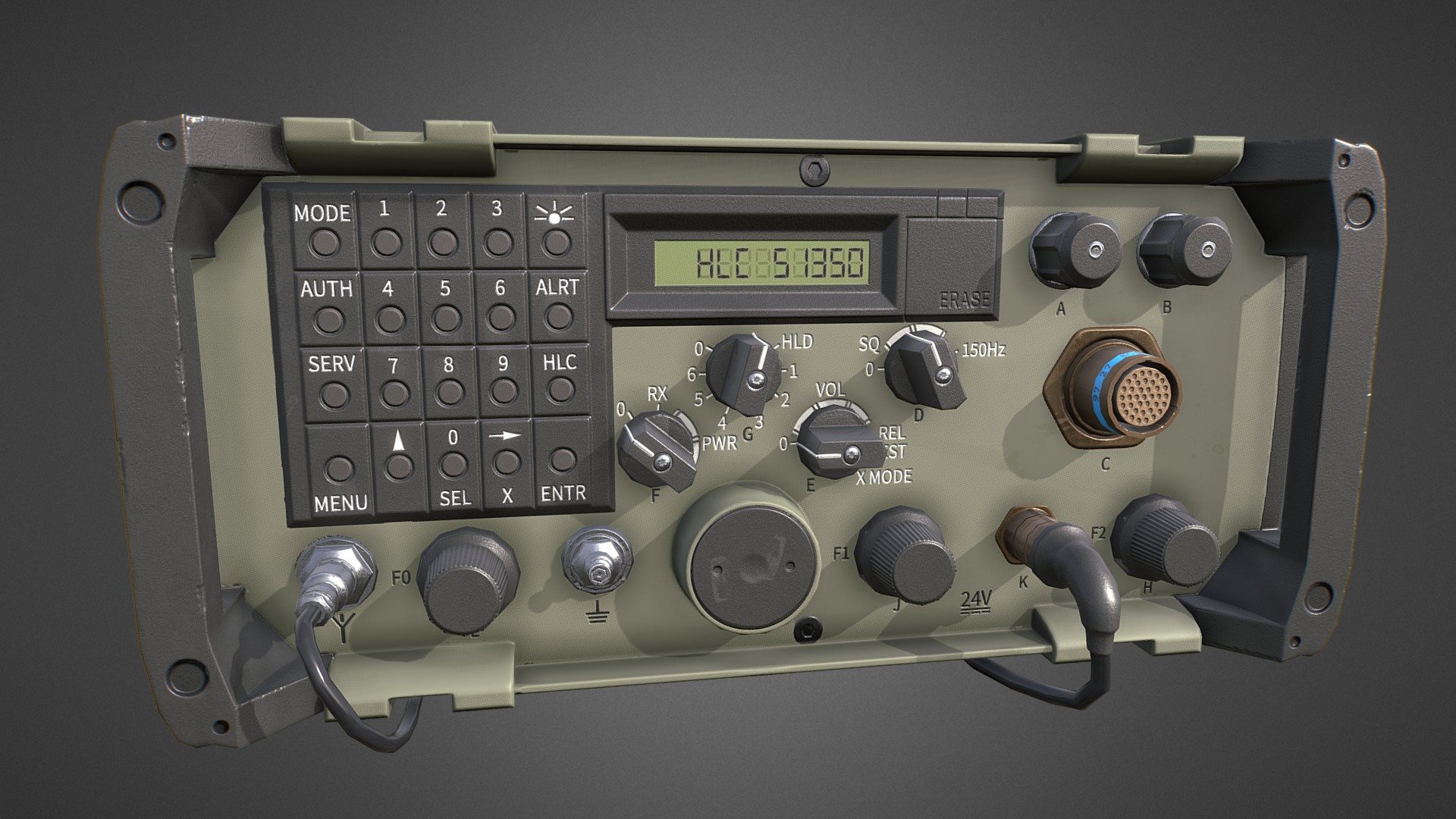 ER-315 Military Radio | Game Ready