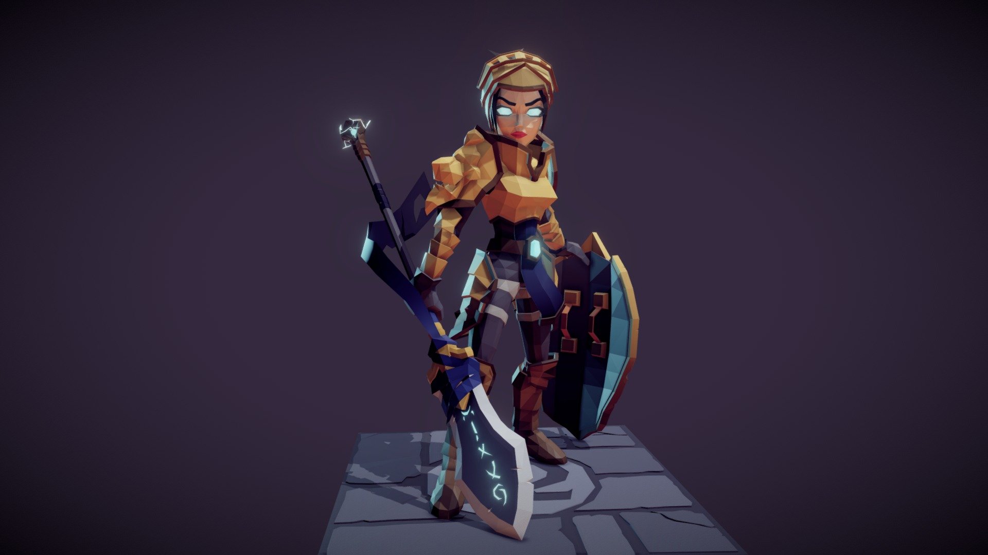 Female Warrior – Heavy Armor
