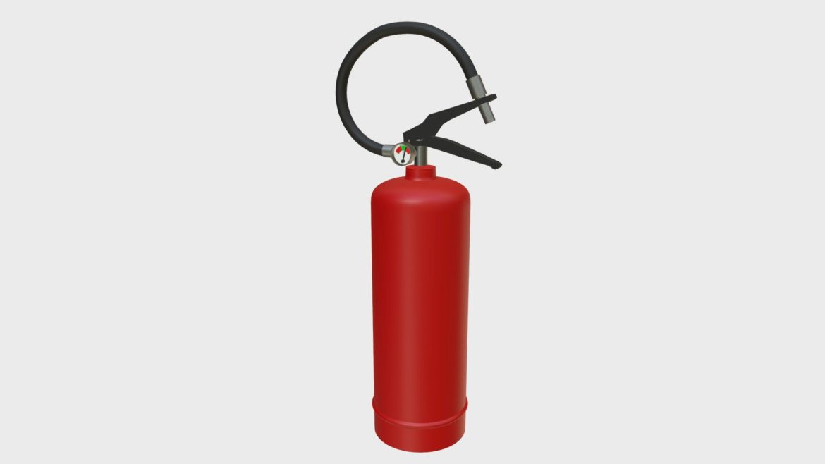 fire extinguisher 3d model