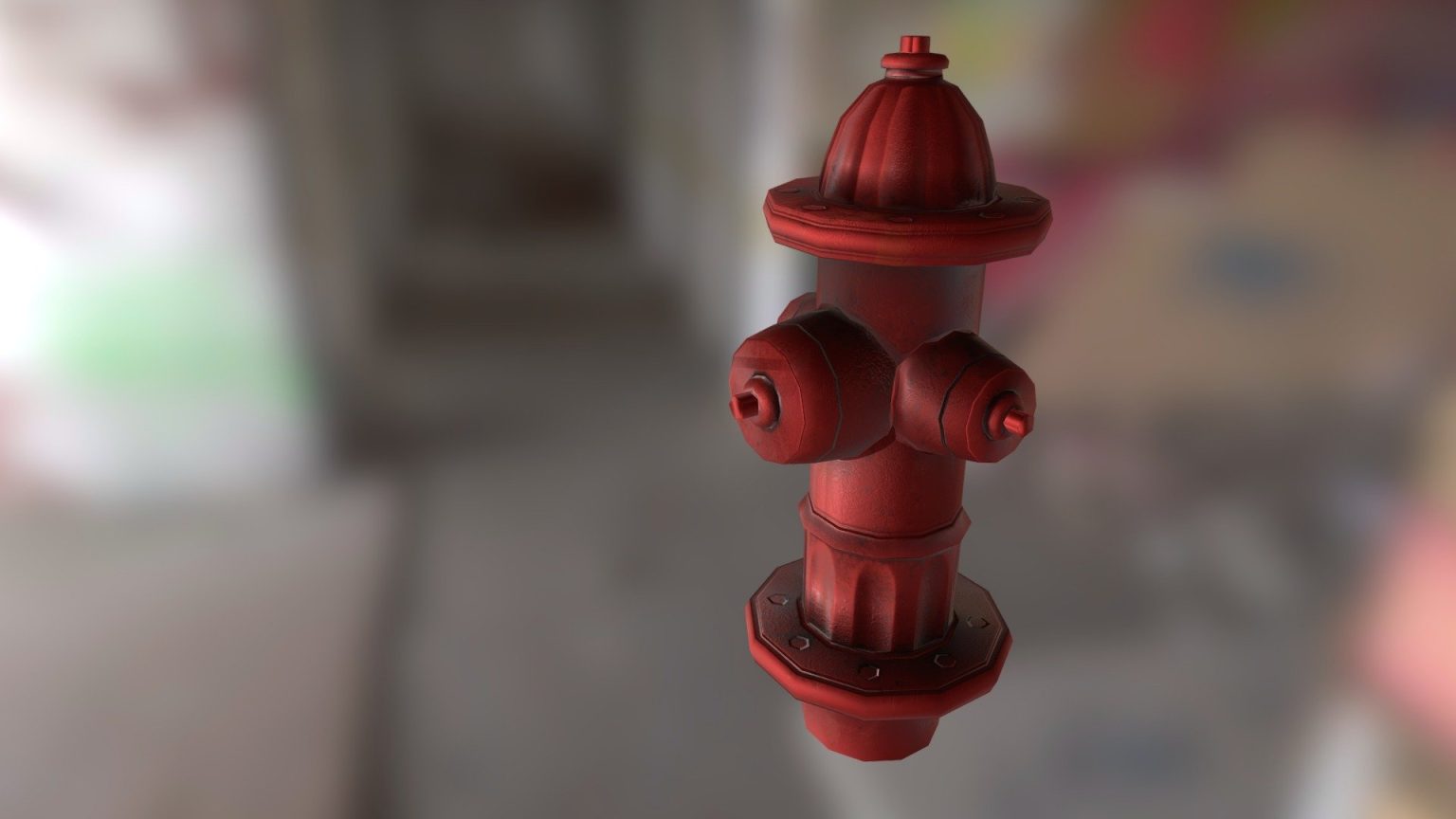 Download Fire Hydrant – Low Poly 3D Model | Deep3DSea