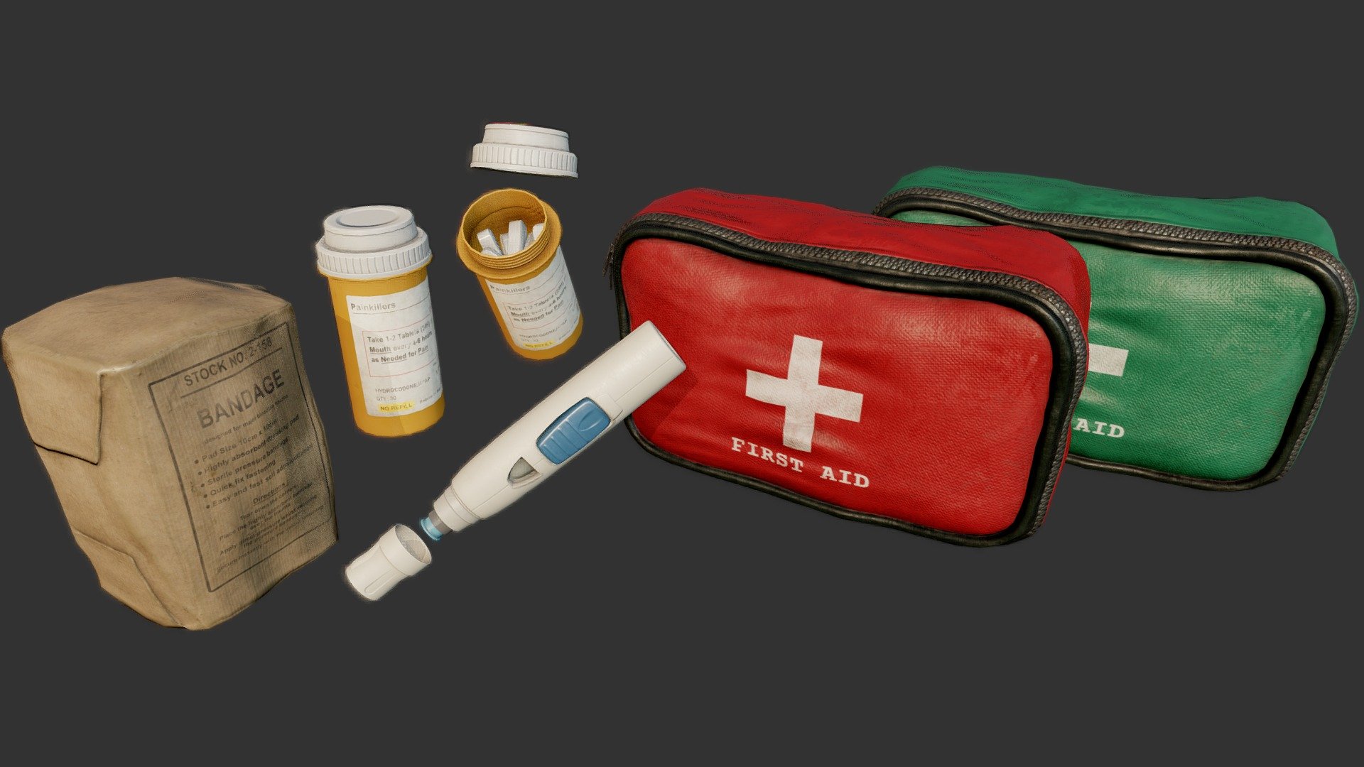 First Aid Collection PBR