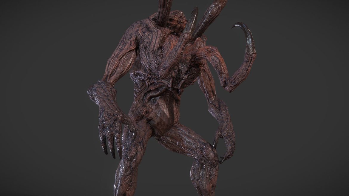 flores monster 3d model