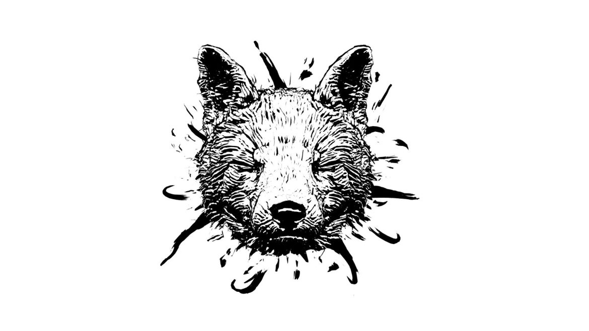 fox in 3d ink 3d model
