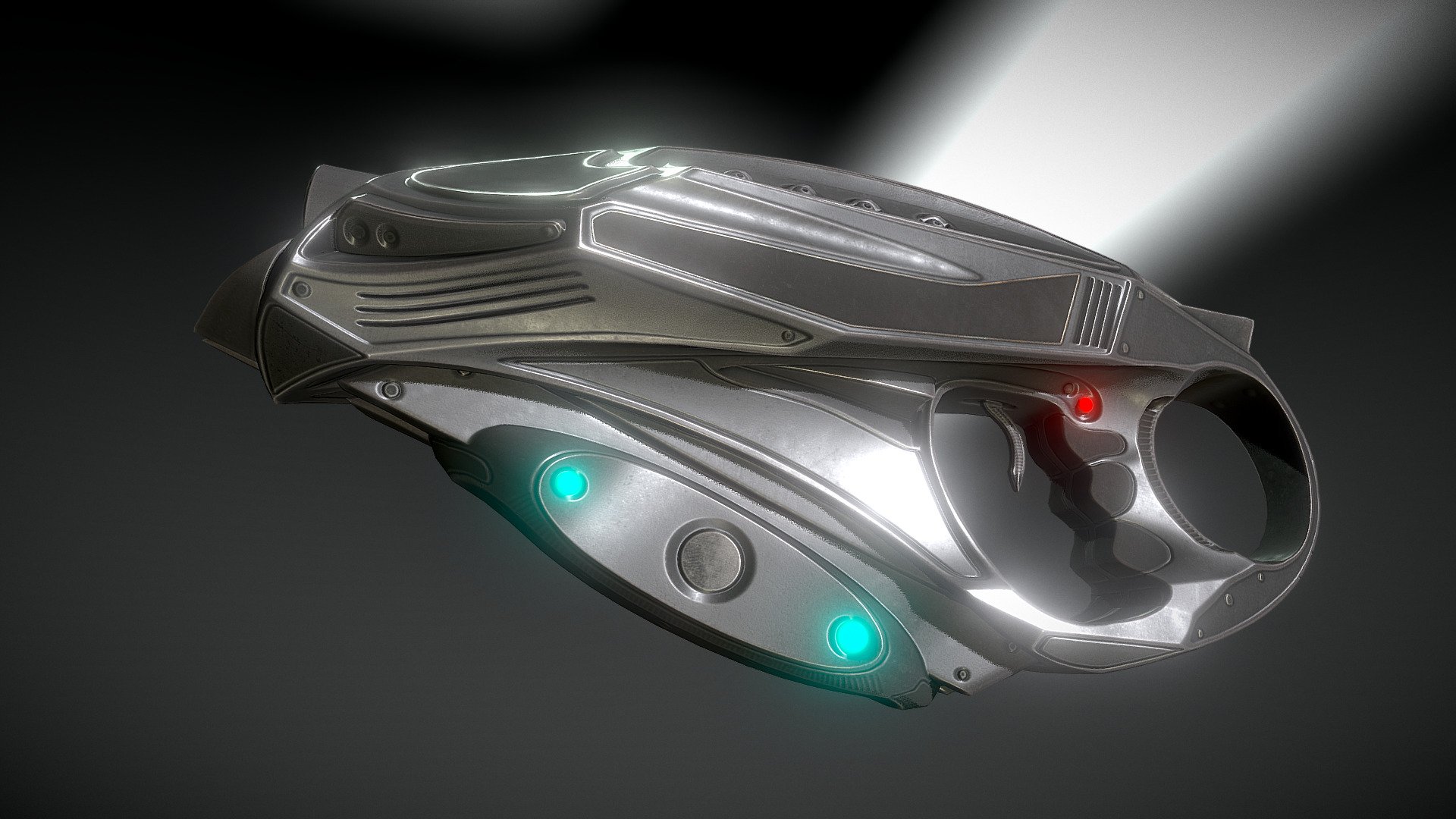 Futuristic Handgun