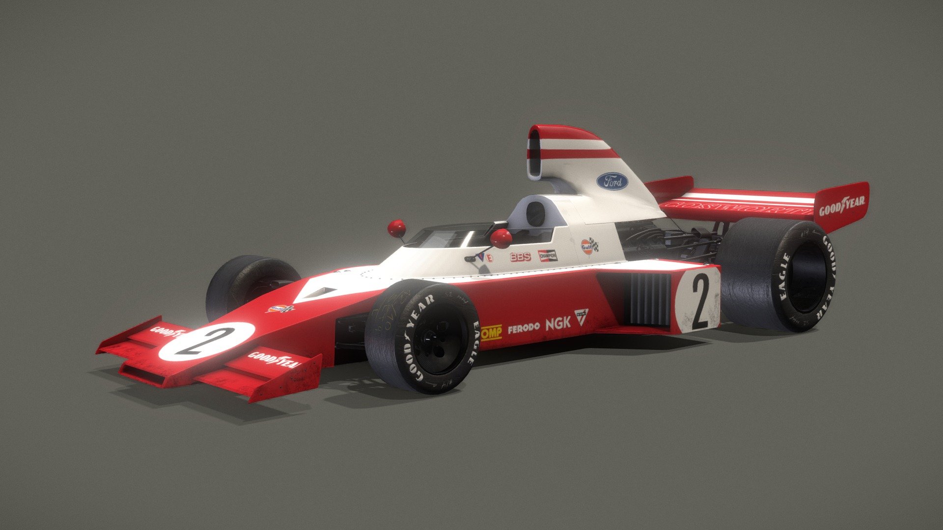 Generic F1 1970 race car