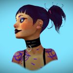 Girl from “The Witness” (Love, Death & Robots)