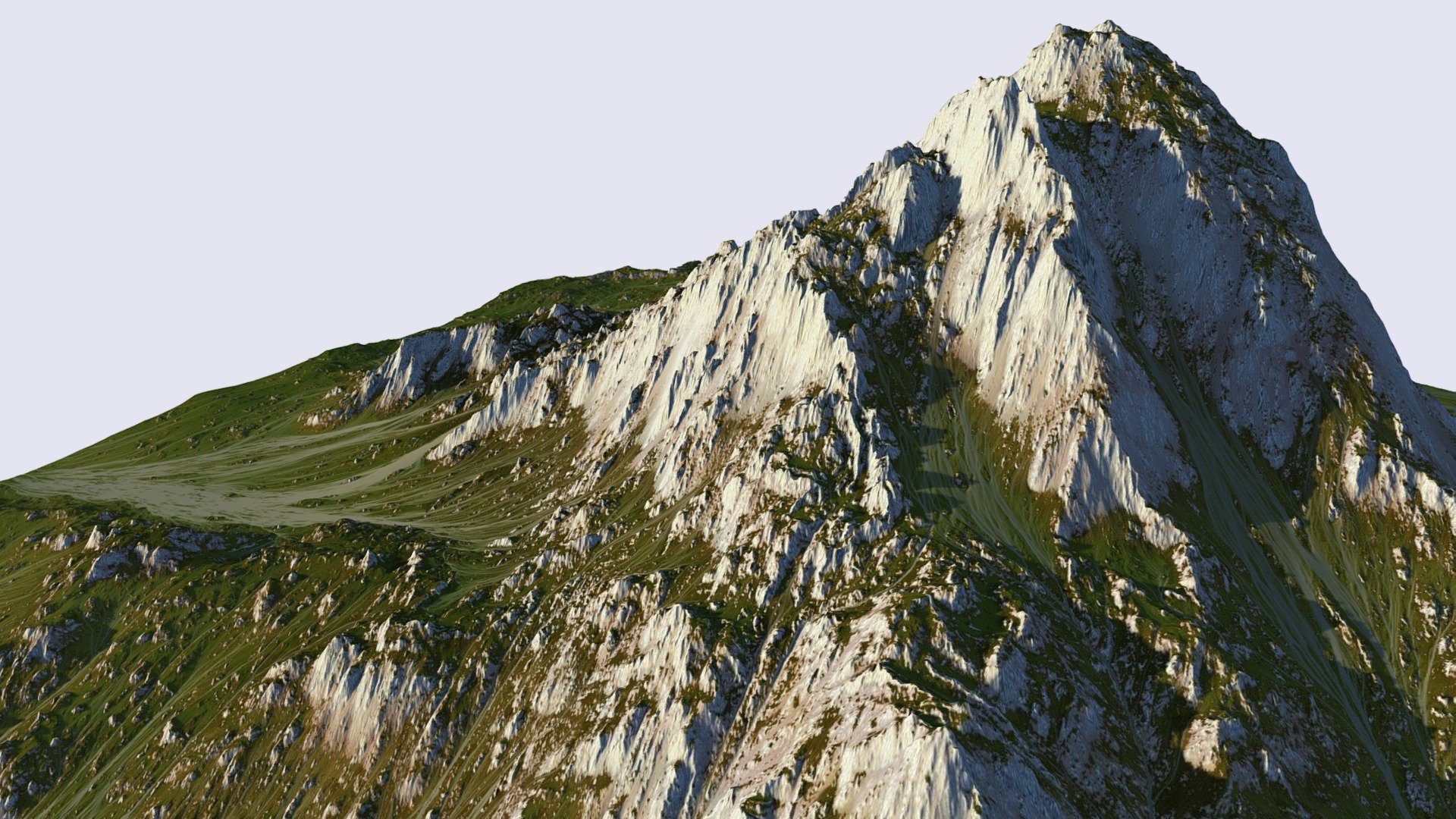 Grass Map Mountains (World Machine)