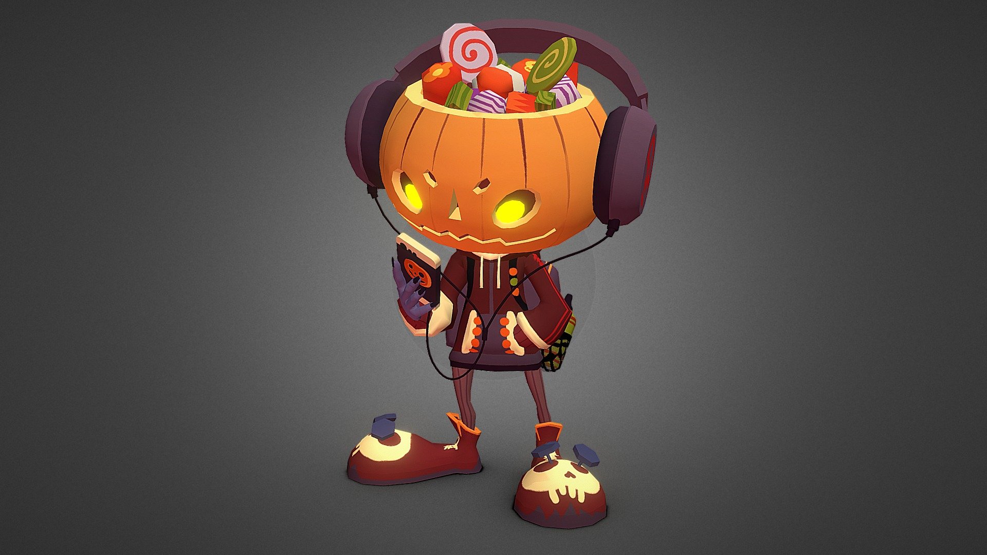 Halloween Delivery Boy