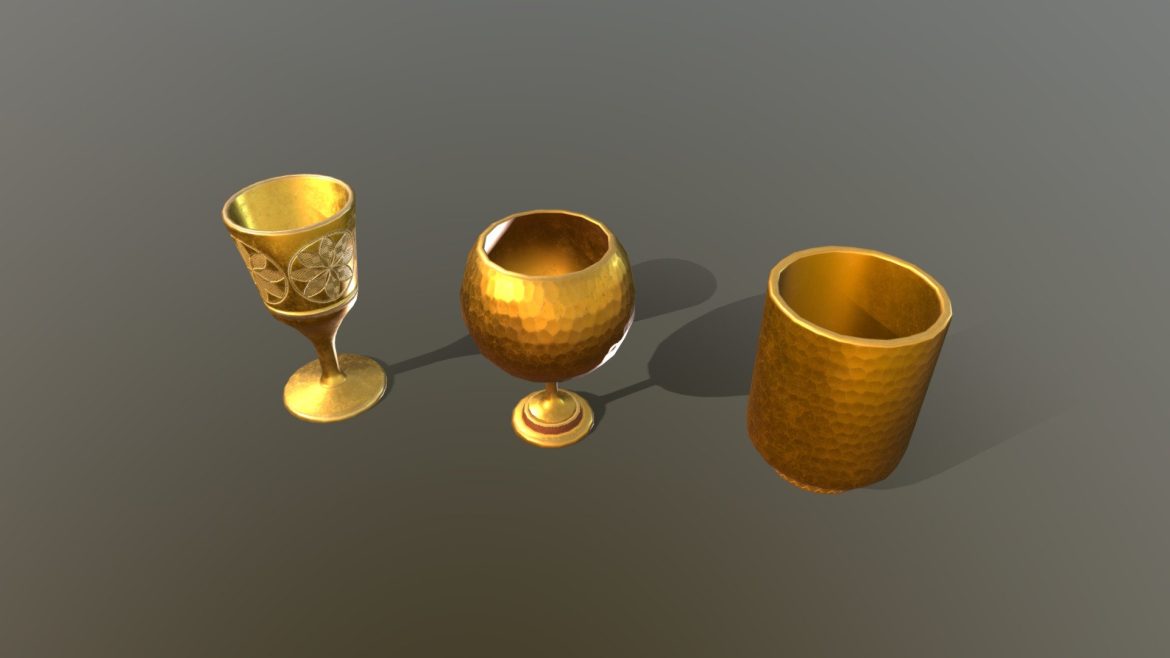 hie glass pack d180516 3d model