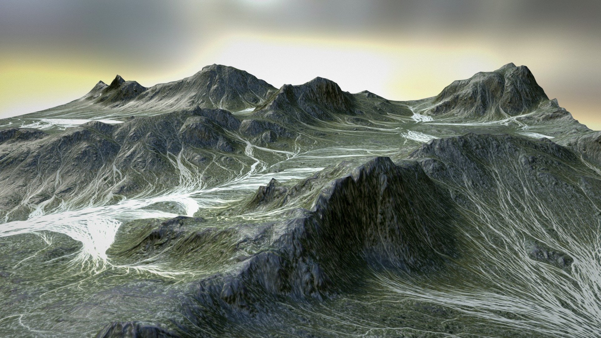 highland river terrain