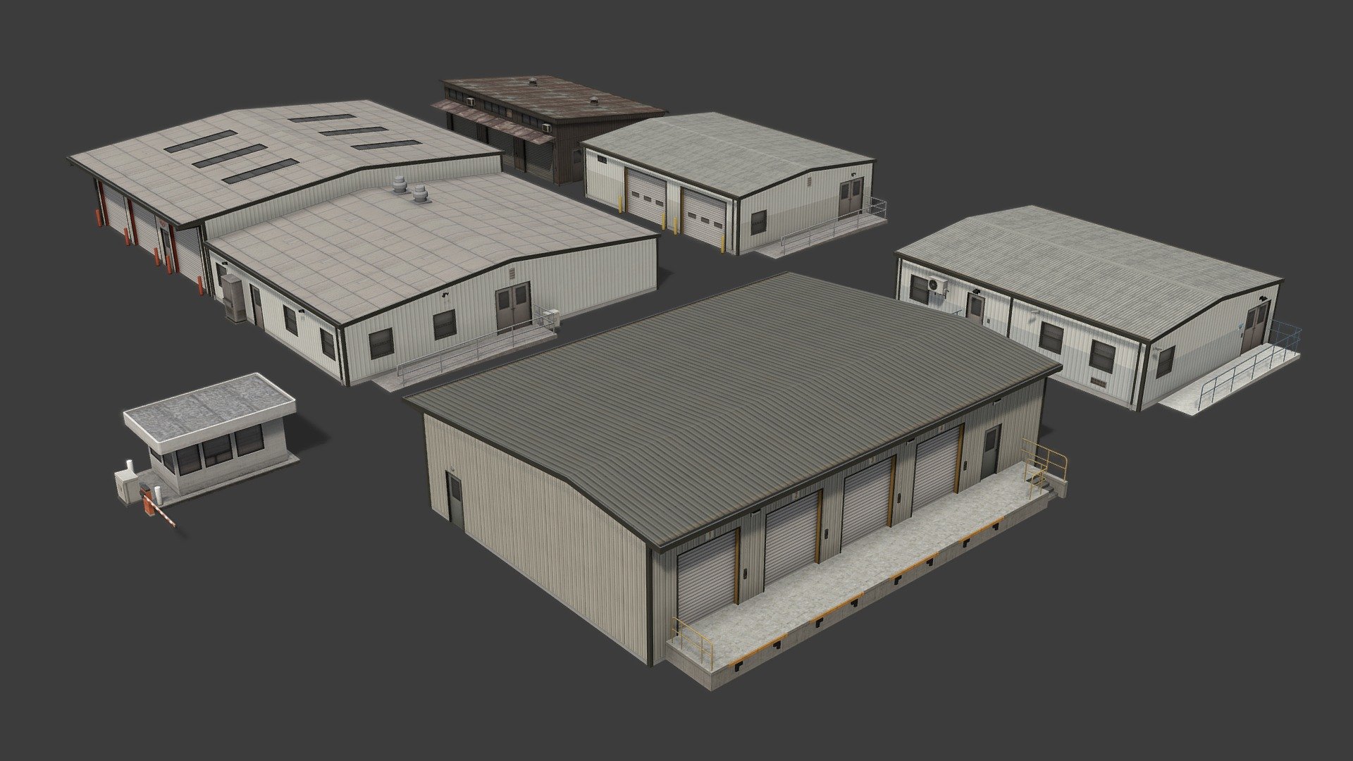 Industrial Buildings Pack