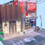 japanese restaurant inakaya 3d model
