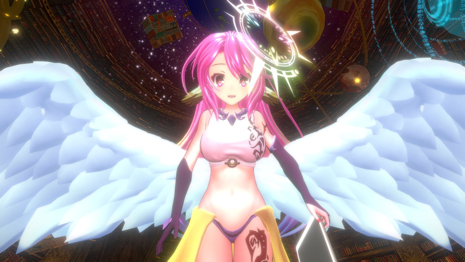 Jibril – [NoGameNoLife] – Library of Elchea