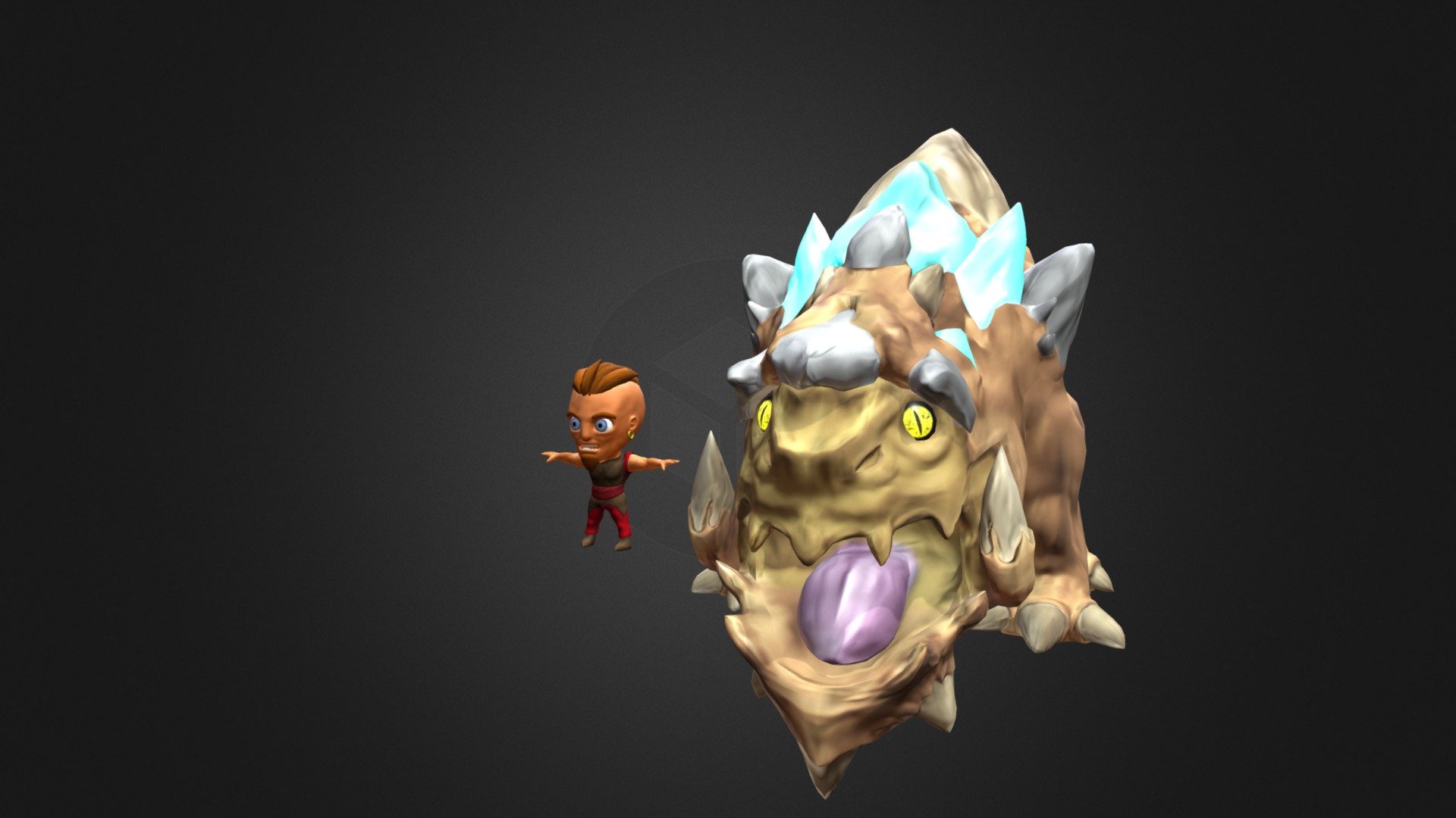 Just a Pirate and his Beast