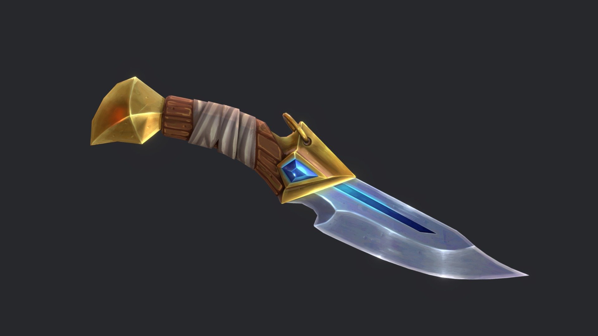 Knife Lowpoly InGame