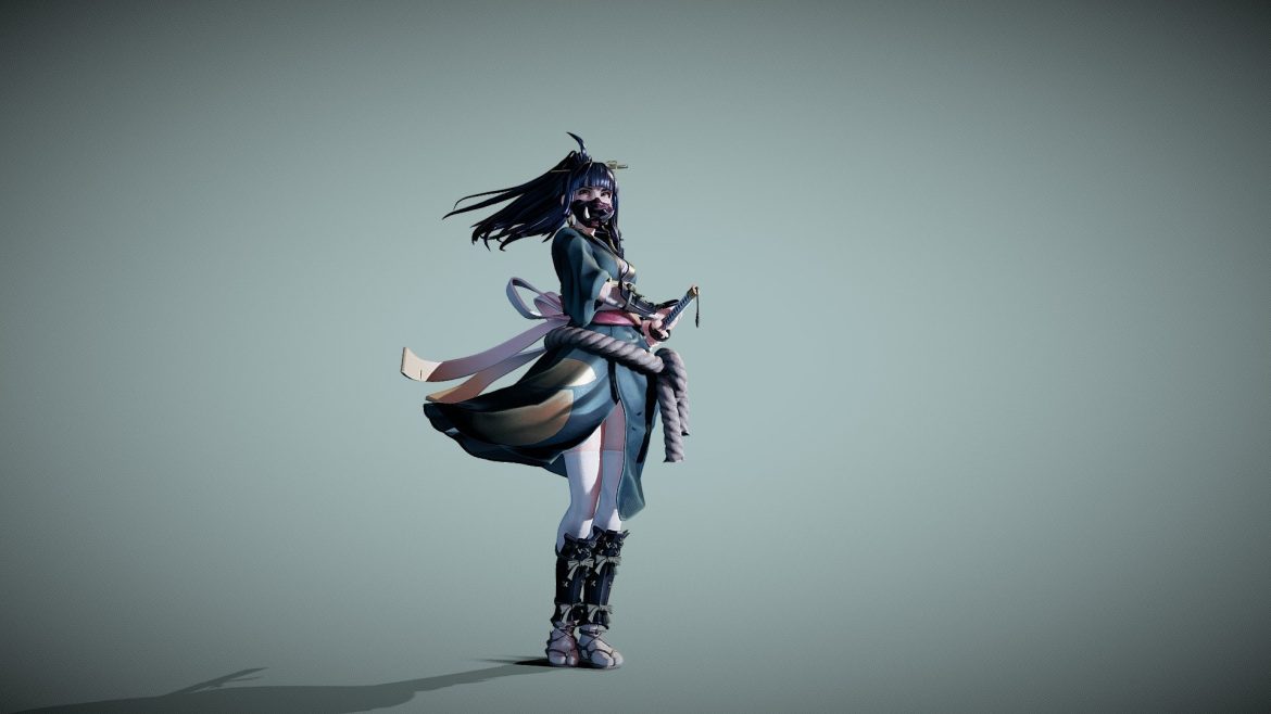 kyoka 3d model