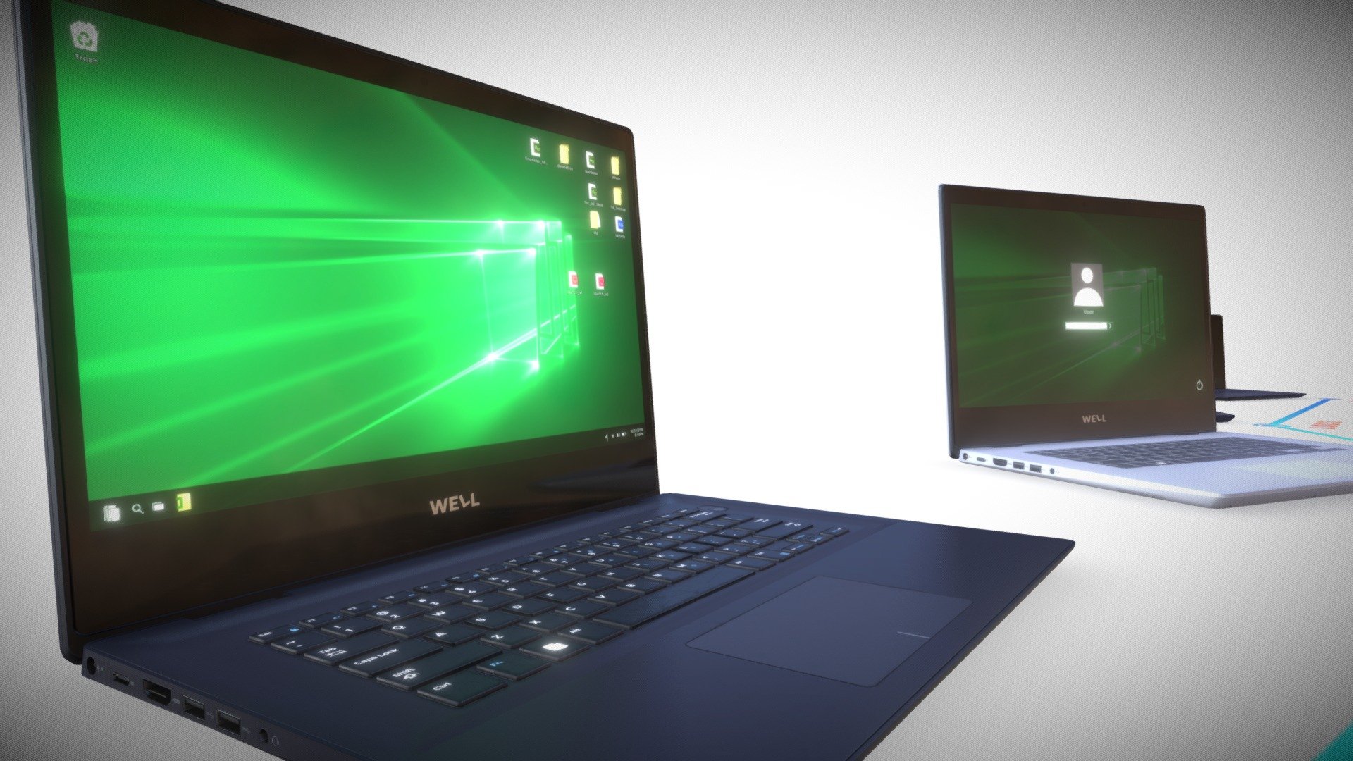 Laptop 14” – Game Ready / PBR / LODs