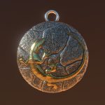 Lizard Pendant